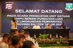 Penguatan Satgas Saber Pungli Banten upaya perbaiki layanan publik