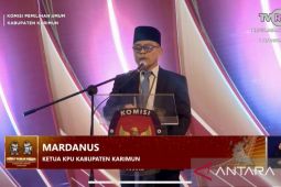 KPU dan Bawaslu Karimun pastikan APK diturunkan sebelum masa tenang