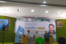 Fisipol UMPR laksanakan kuliah umum dengan pemateri Universitas Bonn Jerman.