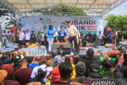 Pasangan "Baik" sapa ribuan warga Sidoarjo