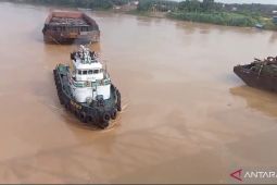 Polairud Jambi tahan nakhoda kapal penabrak tiang jembatan