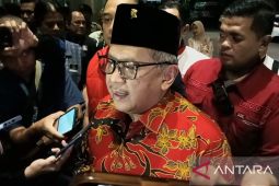 Sekjen PDI Perjuangan dampingi Risma-Gus Hans pada Debat ketiga Pilgub Jatim
