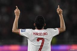 Marselino bawa Indonesia unggul atas Arab Saudi 1-0