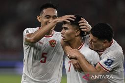 Marselino koyak gawang lawan lagi, Indonesia sementara unggul 2-0 atas Arab Saudi