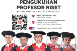 BRIN kukuhkan lima orang pakar berbagai bidang ilmu menjadi profesor riset baru