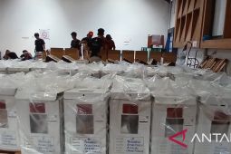 KPU Kediri : Logistik Pilkada siap dikirimkan sehari sebelum pemberian hak suara