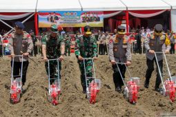 Peluncuran Gugus Tugas Polri dalam mendukung ketahanan pangan