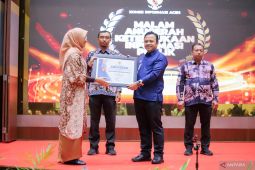 Pj Bupati Abdya Terima Penganugerahan Keterbukaan Informasi Publik 2024