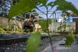 Peluncuran gugus tugas Polri mendukung ketahanan pangan di Cimahi