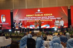 KPU HSS: Debat kedua pilkada modal masyarakat  menilai masing-masing paslon