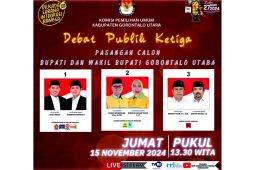 PENGUMUMAN KPU KABUPATEN GORONTALO UTARA