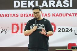 Calon Bupati Dhito janji wujudkan kemandirian usaha bagi anak difabel