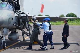 Kopasgat simulasi "force down" untuk penanganan ancaman pesawat asing