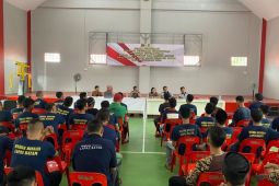 Warga binaan Lapas Batam ikuti sosialisasi pilkada