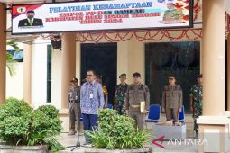 Pemkab HST tingkatkan kebugaran fisik Satpol PP dan Damkar
