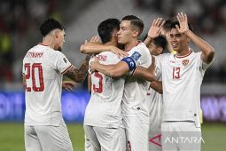Putaran ketiga  kualifikasi Piala Dunia Indonesia  lawan Bahrain, di sini mainnya