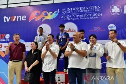 Millennium Aquatic pimpin puncak Indonesia Open Aquatic 2025