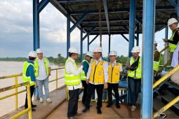 Anggota DPRD Jambi Tinjau Intake Aurduri Akibat Longsor
