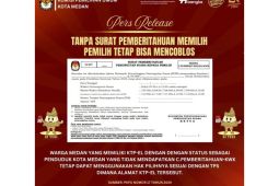 Tidak dapat formulir C, warga Medan dapat tunjukan KTP untuk mencoblos