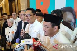 Ridwan Kamil minta pendukungnya tetap semangat bila harus dua putaran Pilkada Jakarta