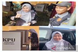 Calon Gubernur Kalsel Acil Odah mencoblos tanpa Paman Birin