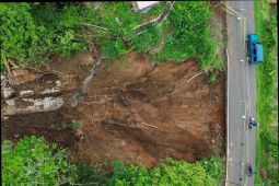 Dampak banjir dan longsor di Kabupaten Malang