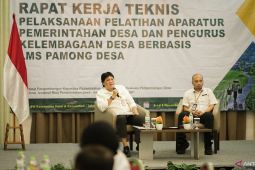 Kemendagri latih 80.000 aparatur desa secara online
