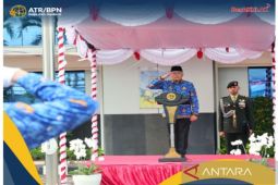 Wamen Ossy pimpin upacara HUT ke-53 KORPRI di Kementerian ATR/BPN