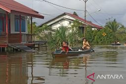 Banjir di Kapuas Hulu merendam 3.648 pemukiman penduduk