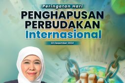 Khofifah ajak seluruh pihak bersinergi cegah "human trafficking"