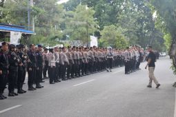 Polda kerahkan 350 personel amankan aksi di KPU Sulteng
