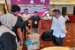KPU Kota Gorontalo rekapitulasi hasil perhitungan perolehan suara