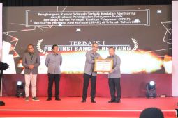 Kemenkumham Babel sabet tiga penghargaan dari Badan Strategi Kebijakan Kementerian Hukum