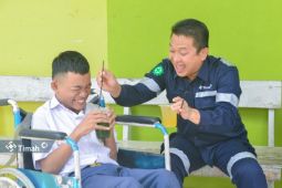 PT Timah dan SLBN Mentok mengembangkan Sekolah Difabel Entrepeneur