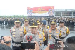 Polda Kalsel tarik kembali 1.000 personel pengamanan pilkada