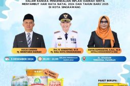 Pemkot Singkawang gelar operasi pasar jelang Natal dan Tahun Baru