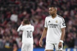 Kegagalan penalti Mbappe warnai kekalahan 1-2 Real Madrid dari Bilbao