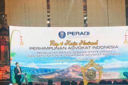 Menko Kumham Imipas ingin Peradi dukung penguatan hukum dan ekonomi