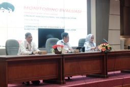 Diskominfo SP Sulsel mengevaluasi SP4N-LAPOR! kabupaten/kota