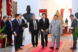 Presiden Prabowo lanjutkan pertemuan dan diksusi dengan pengusaha Jepang