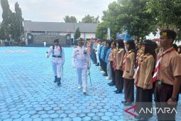 Upacara Peringatan Hari Armada RI di Lanal Babel
