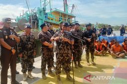 KKP tangkap tiga kapal asing pencuri ikan di Selat Malaka