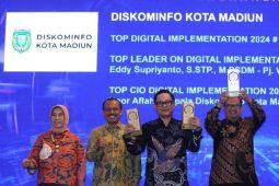 Kota Madiun raih tiga penghargaan dalam ajang Top Digital Awards 2024