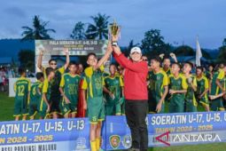 Asprov PSSI Maluku kirimkan dua tim kelompok umur berkompetisi di Piala Soeratin 2024