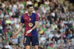 Top skor Liga Spanyol: Lewandowski memimpin, Mbappe terus tempel