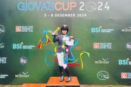 Aleksa dan Kudanya Charlotte raih emas di Giova's Cup 2024
