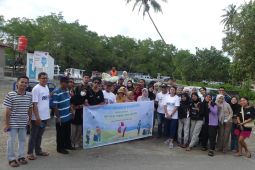 Sambut HUT ke-87, ANTARA Maluku kumpulkan 199,7 kilogram sampah lewat aksi bersih pantai
