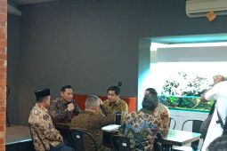 AHY laporkan program unggulan yang dibidanginya kepada Prabowo