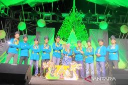 Tim Kesenian Kotabaru meriahkan "Aruh Satsra Kalsel 2024"