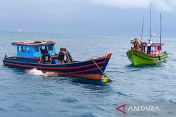 Kejari Natuna musnahkan dua kapal ikan asing asal China